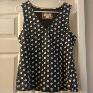 Maeve polka dot blouse. Excellent condition